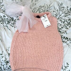 Pink Knit Sweater by Nasty Gal
